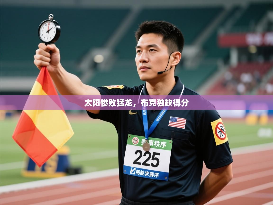 太阳惨败猛龙，布克独缺得分
